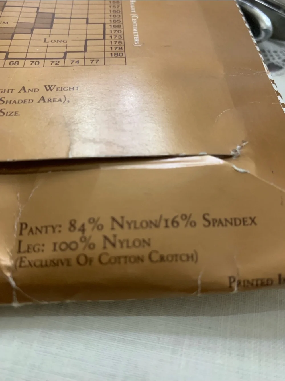 New Evan Picone Bone Cream Sheerest Sheer Satiny Pantyhose Nylons Panty Hose